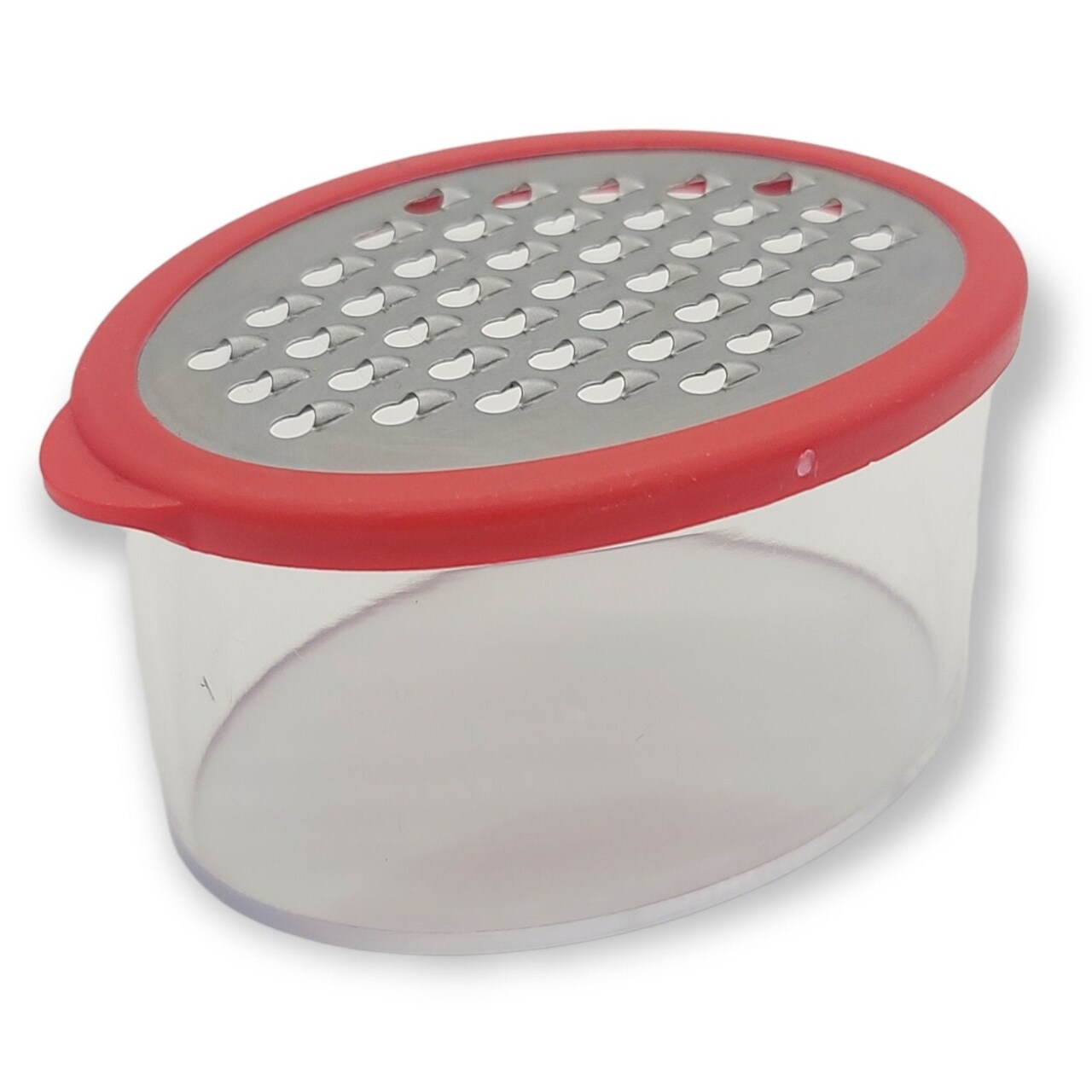 Handy Housewares Mini Grater with Container - Ideal for Grating Garlic,  Cheese and Zesting Citrus - Random Color